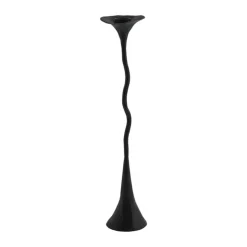 Lene Bjerre Cala Lysestage H 35 cm - Jern - Sort