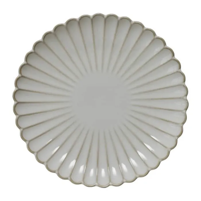 Lene Bjerre Camille Middagstallerken Ø 20,5 cm - Porcelæn - Hvid