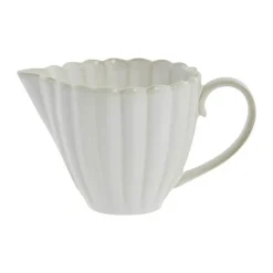 Lene Bjerre Camille Mælkekande H 8 x B 8,5 x L 14 cm- Porcelæn - Hvid