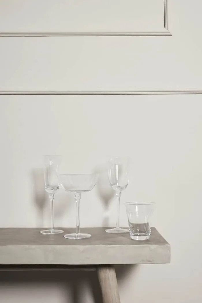 Lene Bjerre Dauphine Hvidvinsglas 24 cl - Glas - Klar