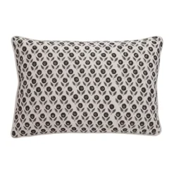 Lene Bjerre Efilia Pudebetræk B 40 x L 60 cm - Bomuld - Råhvid