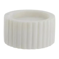 Lene Bjerre Eliana Bloklysestage H 5 cm - Marmor - Hvid