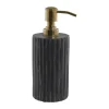 Lene Bjerre Eliana Sæbedispenser H 18,5 Ø 8 cm - Marmor - Sort