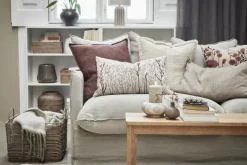 Lene Bjerre Elina Lysestage H 8 cm - Marmor - Beige