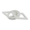 Lene Bjerre Ellia Dekoration H 1,5 x B 10 x L 23 cm - Marmor - Hvid