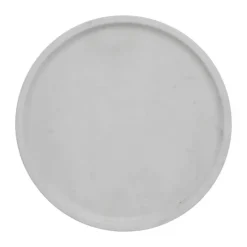 Lene Bjerre Ellia Fad Ø 25 cm - Marmor - Hvid