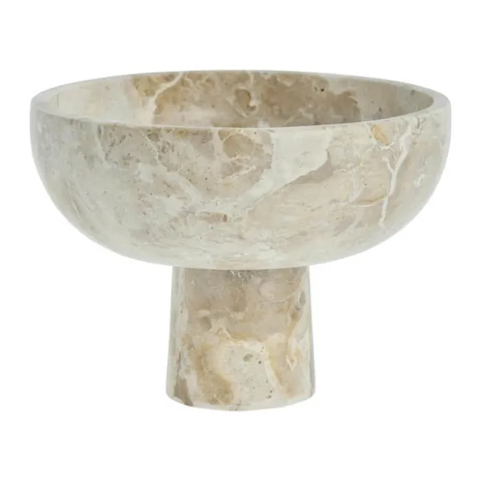Lene Bjerre Ellia Skål Ø 25 cm - Marmor - Beige