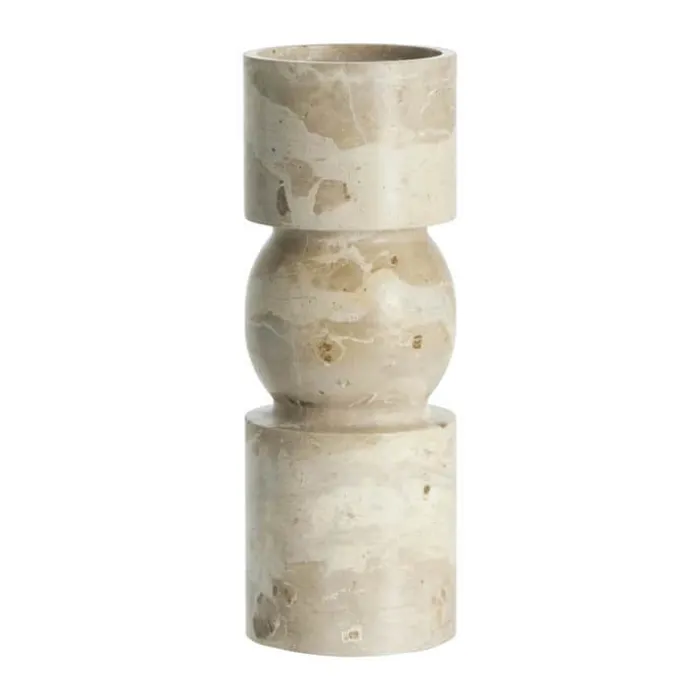 Lene Bjerre Ellia Stage Ø 9 x H 23 cm - Marmor - Sand