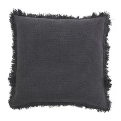 Lene Bjerre Fioelle Pyntepude H 50 x B 50 cm - Bomuld - Grå