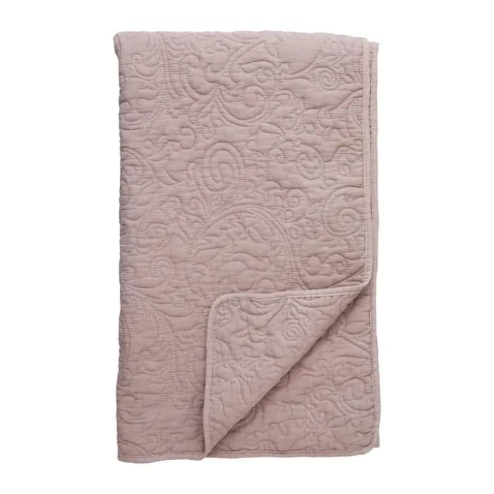 Lene Bjerre Isabelle Plaid B 130 x L 170 cm - Polyester - Lys rosa