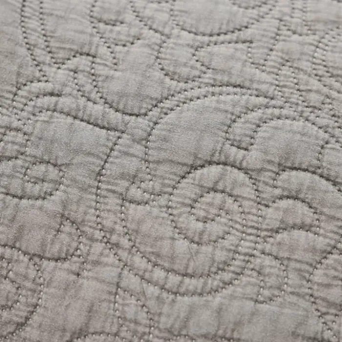 Lene Bjerre Isabelle Pudebetræk B 60 x L 60 cm - Polyester - Grå