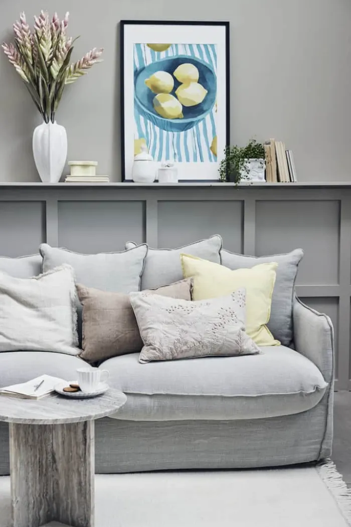Lene Bjerre Limone Urtepotteskjuler H 15,8 x B 20 x L 20 cm - Keramik - Hvid