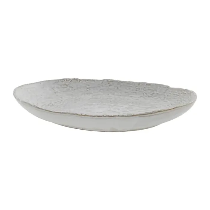 Lene Bjerre Milla Middagstallerken B 27 x L 23 cm - Keramik - Hvid