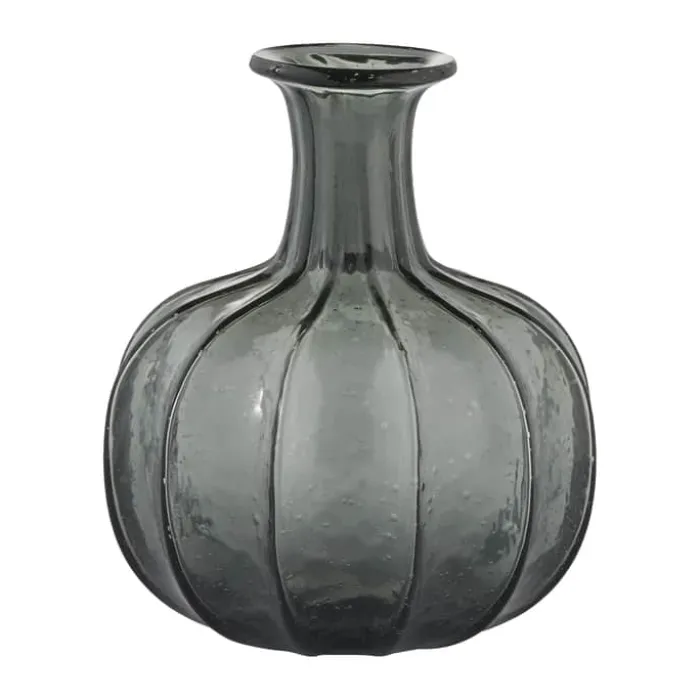 Lene Bjerre Miyanne Vase H 21 cm - Glas - Grå