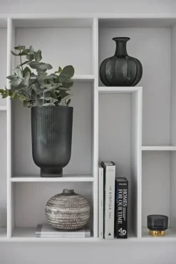 Lene Bjerre Miyanne Vase H 21 cm - Glas - Grå