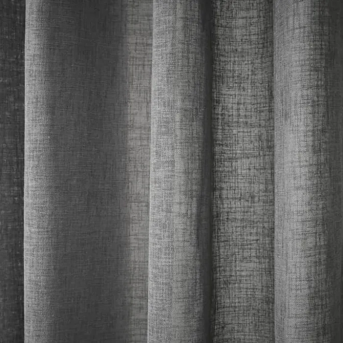 Lene Bjerre Petrine Gardinfag B 140 x L 250 cm - Polyester - Grå