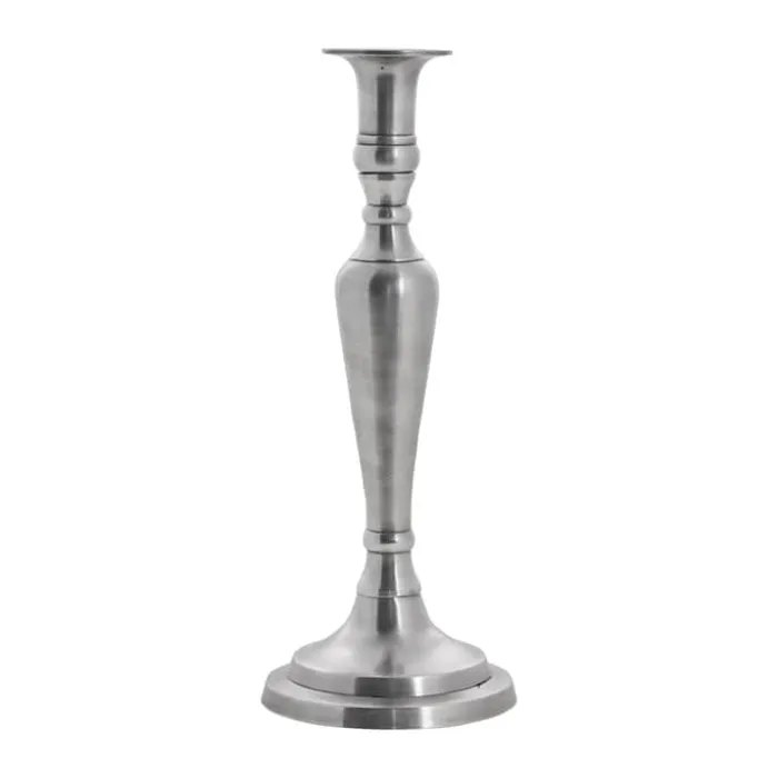 Lene Bjerre Philine Lysestage H 24,5 cm - Messing - Sølvfarvet