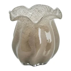 Lene Bjerre Scarlett vase H 20 cm - Glas - Sand