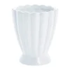 Lene Bjerre Shenella Urtepotteskjuler H 12 cm - Keramik - Hvid