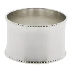Lene Bjerre Sigrid Servietring Ø 4,5 cm - Messing - Sølvfarvet
