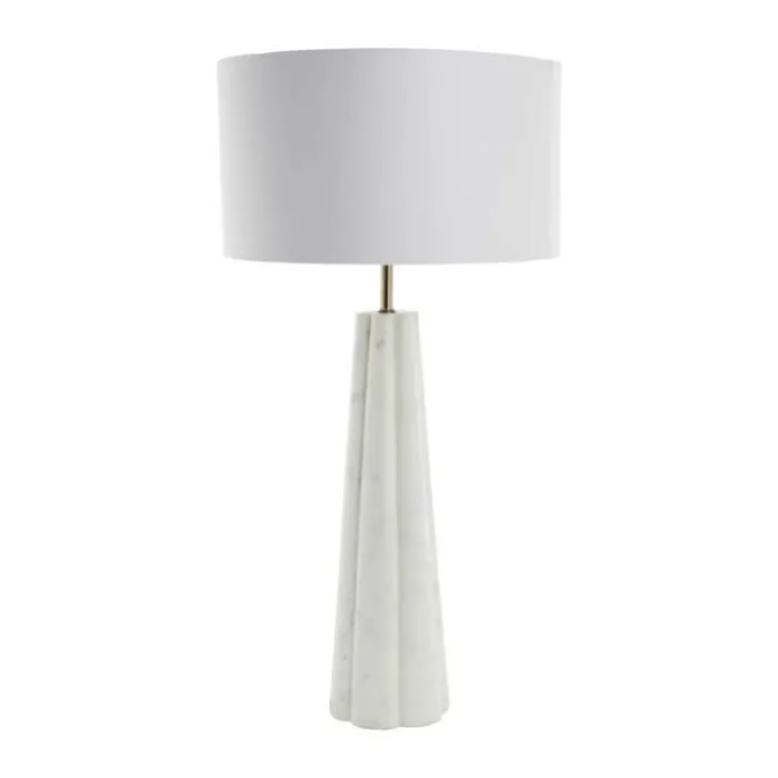 Lene Bjerre Sophie Bordlampe H 66 cm - Marmor - Hvid