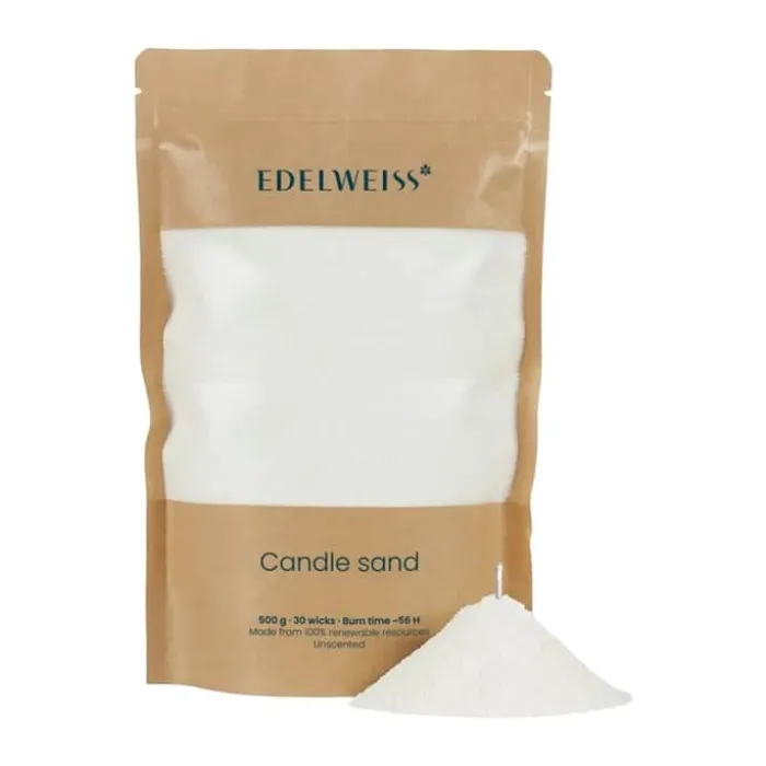 Lene Bjerre Stearin Sand 500 gram - Stearin - Hvid