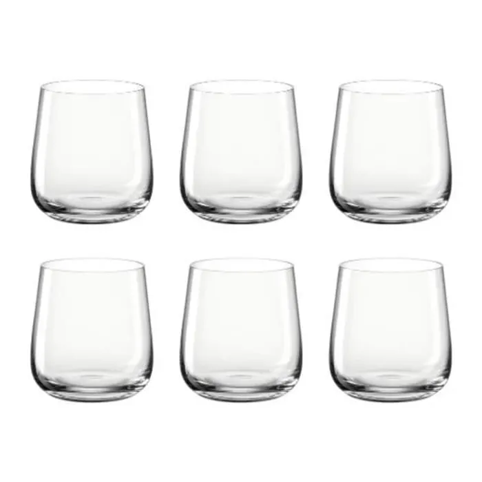 Leonardo BRUNELLI Lowball Glas - 6 stk. 40 cl - Glas - Klar