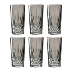 Leonardo Capri Highball Glas - 4 stk. 39 cl - Glas - Grå
