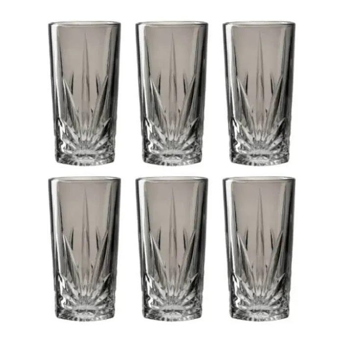 Leonardo Capri Highball Glas - 4 stk. 39 cl - Glas - Grå