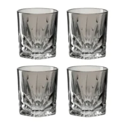 Leonardo Capri Lowball Glas - 4 stk. 33 cl - Glas - Grå