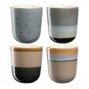 Leonardo Krus - 4 stk. 33 cl - Glas - Multifarvet