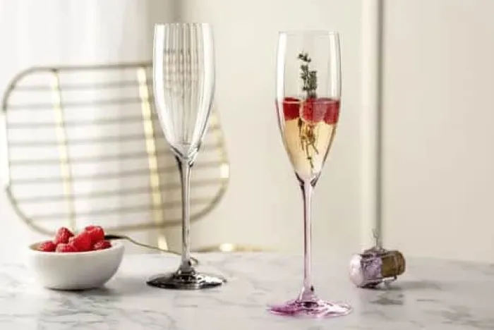 Leonardo Poesia Pink Champagneglas 25 cl - Glas - Rosa