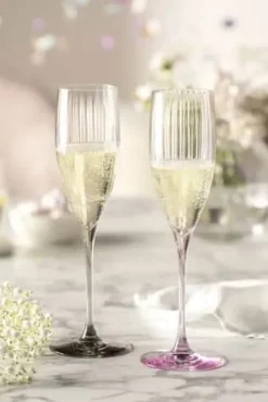Leonardo Poesia Pink Champagneglas 25 cl - Glas - Rosa