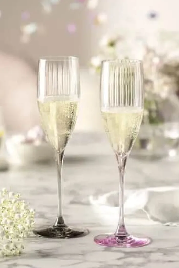 Leonardo Poesia Pink Champagneglas 25 cl - Glas - Rosa