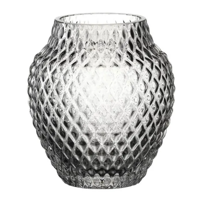 Leonardo Poesia Vase H 11 cm - Glas - Grå