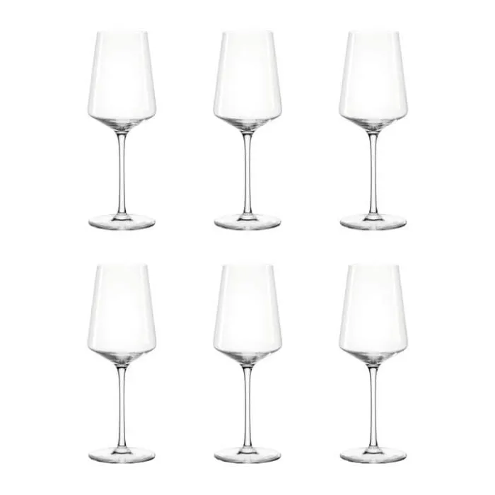 Leonardo Puccini Hvidvinsglas - 6 stk. 40 cl - Glas - Klar