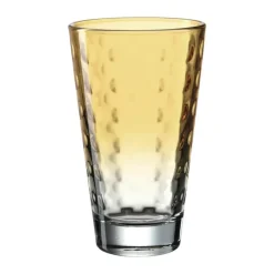 Leonardo Vandglas - 6 stk. 30 cl - Glas - Klar/apricot