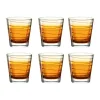 Leonardo Vario Vandglas - 6 stk. 25 cl - Glas - Klar/orange