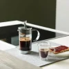 Leopold Vienna Stempelkande 350 ml - Stål - Sølvfarvet