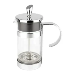 Leopold Vienna Stempelkande 350 ml - Stål - Sølvfarvet