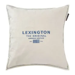 Lexington A Coastal Escape Pudebetræk B 50 x L 50 cm - Bomuldsblanding - Hvid/blå