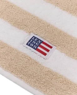 Lexington A Home in Bloom Håndklæde B 30 x L 50 cm - Bomuld - Beige/grøn