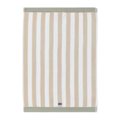 Lexington A Home in Bloom Håndklæde B 30 x L 50 cm - Bomuld - Beige/grøn