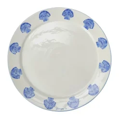 Lexington Fad Ø 40 cm - Stentøj - Hvid/blå