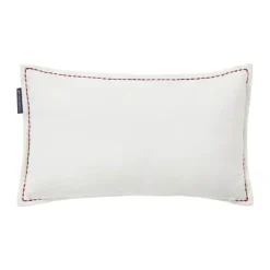 Lexington Holiday Collection 2025 Pyntepude - Hunde med slæde B 30 x L 50 cm - Økologisk bomuld - Hvid