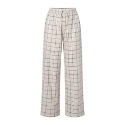 Lexington Holiday Collection 2025 Pyjamassæt - 2 dele Str. XS - Økologisk Bomuld - Grå