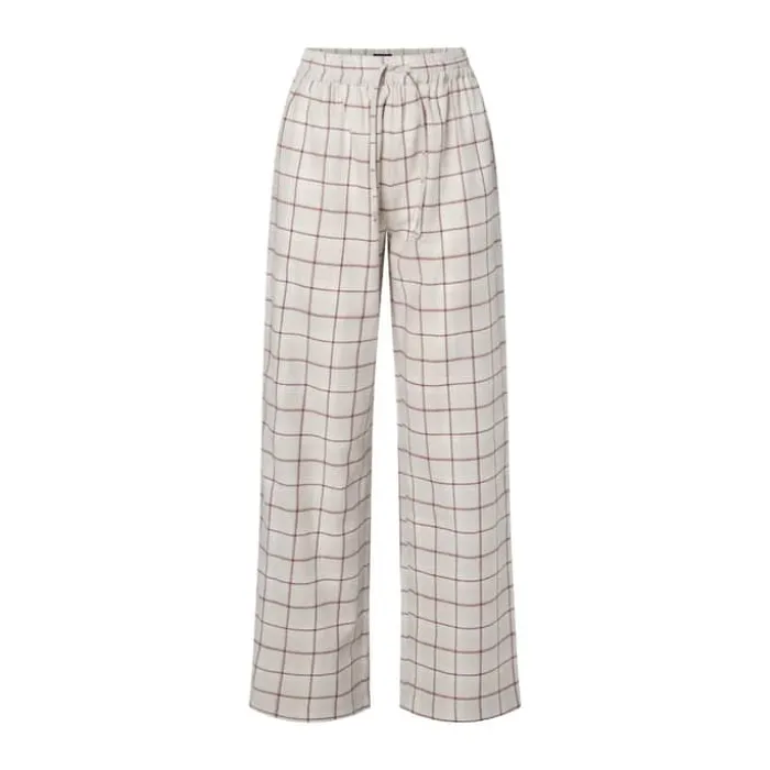 Lexington Holiday Collection 2025 Pyjamassæt - 2 dele Str. XS - Økologisk Bomuld - Grå