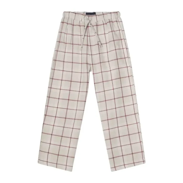 Lexington Holiday Collection 2025 Pyjamassæt - 2 dele Str. 8-10 år - Økologisk Bomuld - Grå