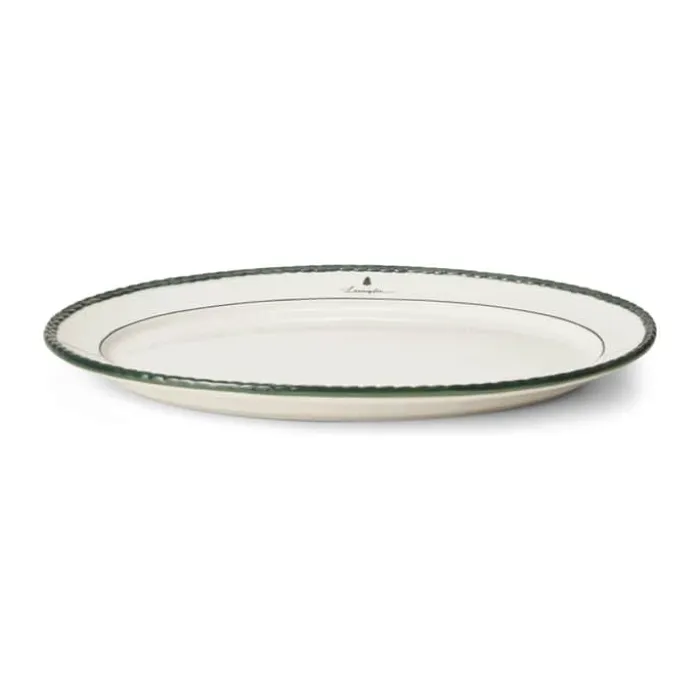 Lexington Holiday Collection 2025 Serveringsfad B 29 x L 42 cm - Stentøj - Hvid