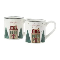 Lexington Holiday Collection 2025 Krus Espressokop - 2 stk. 10 cl - Stentøj - Multifarvet